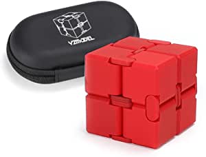 cube infini aluminium rouge