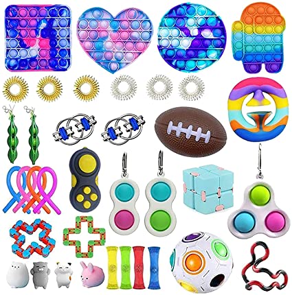 pack 30 pieces jouet multicolore
